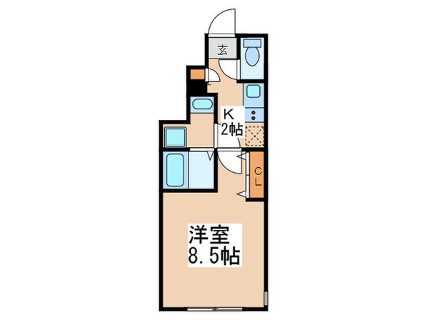 アーバンパーク宮前平EASTの物件間取画像